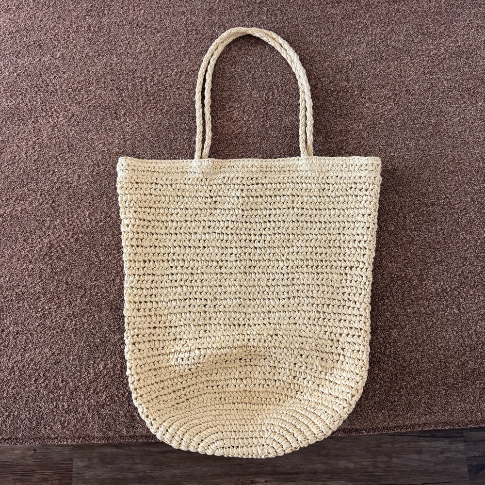 Target Cream Paper Tote Bag